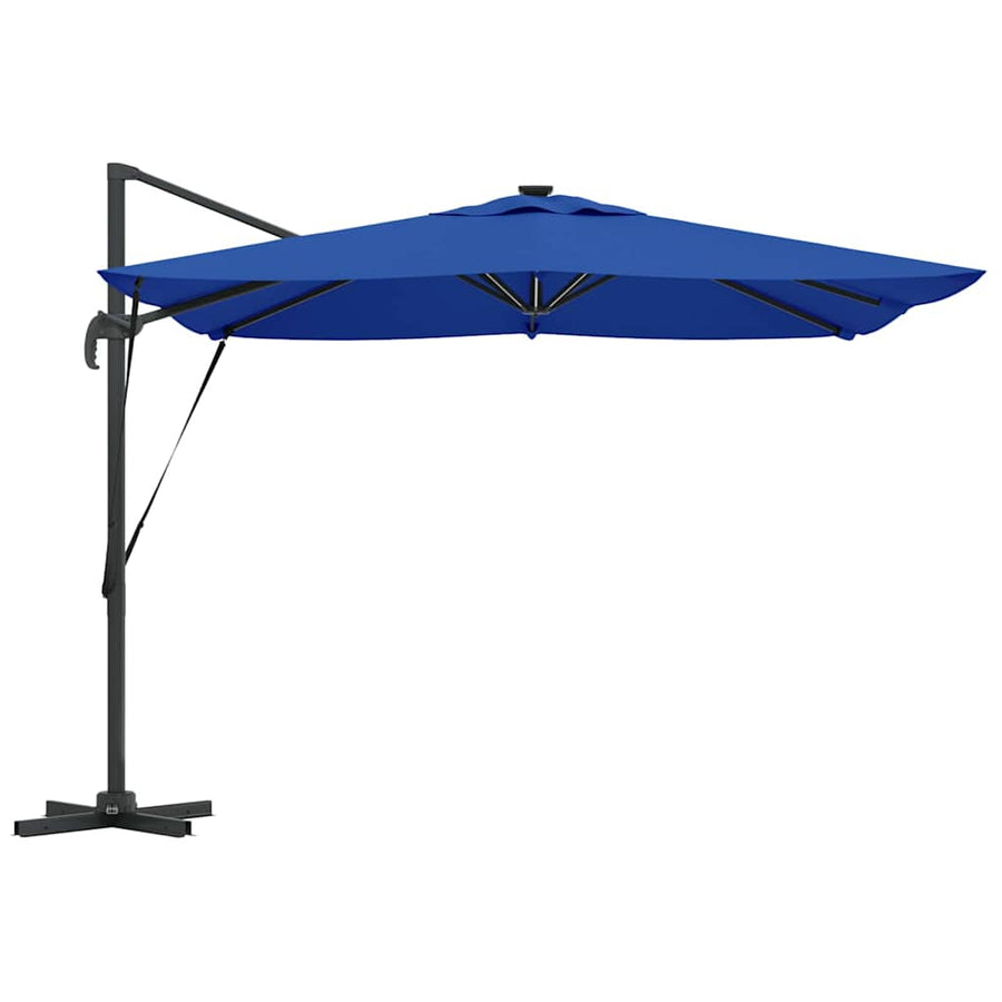 Parasol Azure Blauw 286 x 284 x 270 cm Aluminium en Polyester