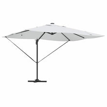 Parasol Met Slot 352 X 251 X 265 Cm Polyester En Aluminium Zand