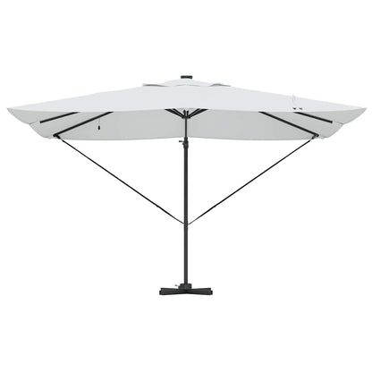 Parasol Met Slot 352 X 251 X 265 Cm Polyester En Aluminium Zand