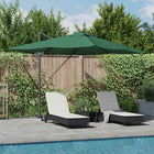 Parasol Green 352 x 251 x 265 cm Polyester and Aluminium