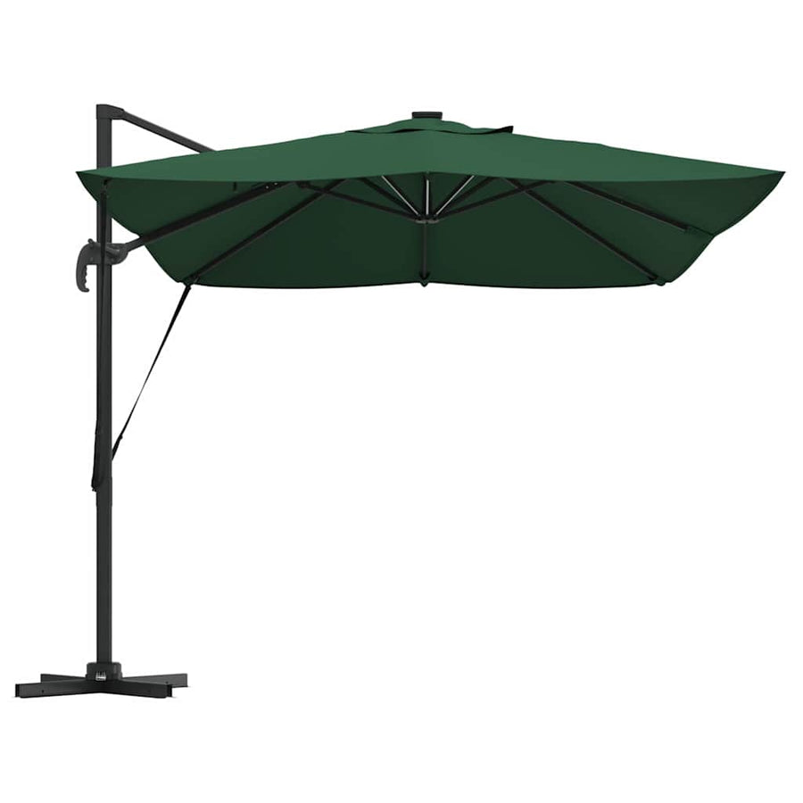 Parasol 352 X 251 X 265 Cm Polyester En Aluminium Groen