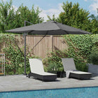 Parasol Anthracite 352 x 251 x 265 cm Polyester and Aluminum