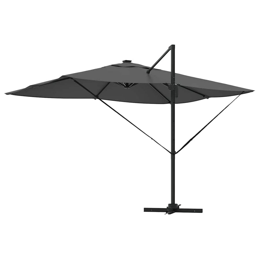 Parasol 352 X 251 X 265 Cm Polyester En Aluminium Antraciet