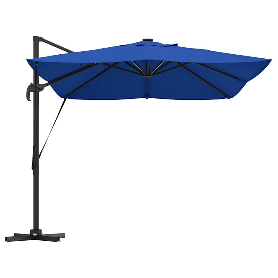 Parasol Azurblauw 352 x 251 x 265 cm Polyester en Aluminium