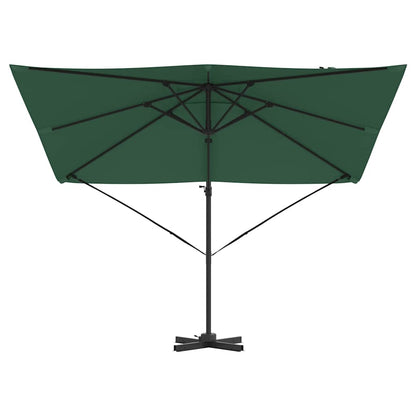 Roma Parasol 286 X 284 X 265 Cm Aluminium En Polyester Groen
