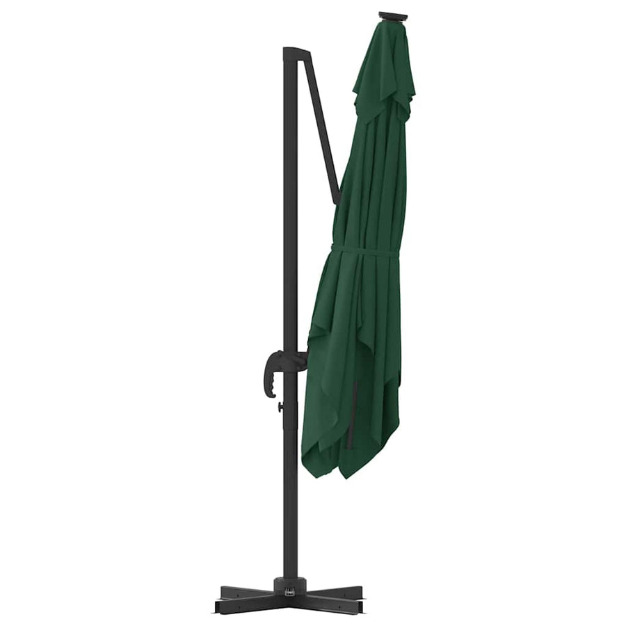 Roma Parasol 286 X 284 X 265 Cm Aluminium En Polyester Groen