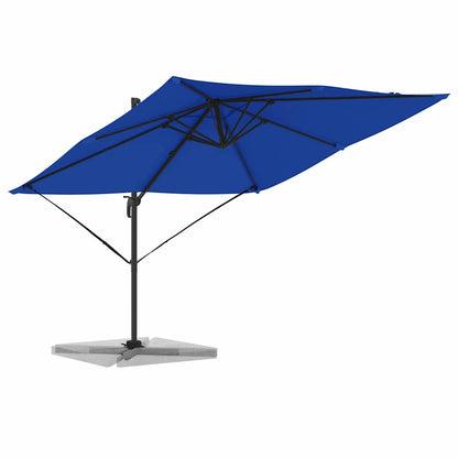 Roma Parasol Blauw 286 X 284 X 265 Cm Aluminium En Polyester azuurblauw
