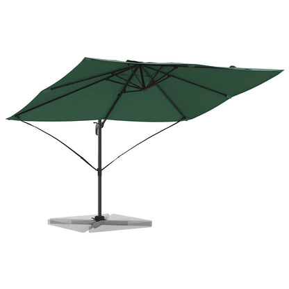 Parasol 351 X 250 X 260 Cm Polyester En Aluminium Groen