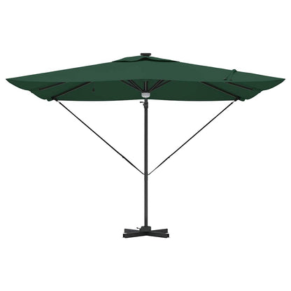 Roma Parasol 286 X 284 X 270 Cm Aluminium En Polyester Groen