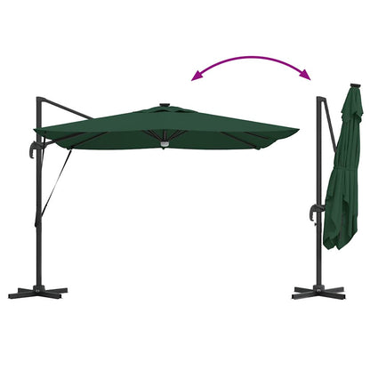 Roma Parasol 286 X 284 X 270 Cm Aluminium En Polyester Groen