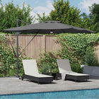 Parasol antraciet 286x284x270 cm cantilever