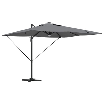 Cantilever Parasol Antraciet Large