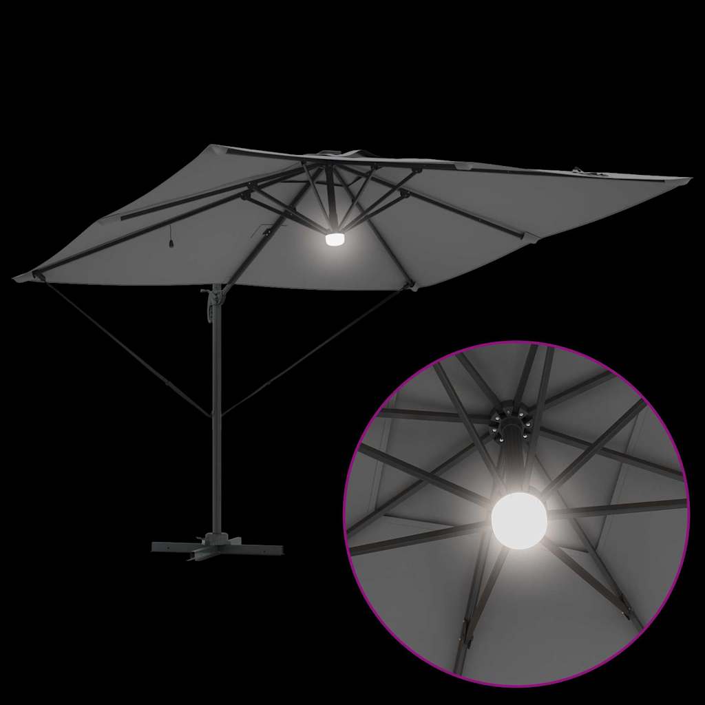 Cantilever Parasol Antraciet Large