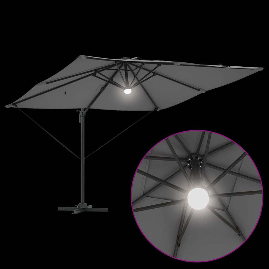 Cantilever Parasol Antraciet Large