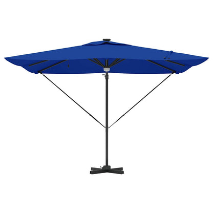 Roma Parasol Blauw 286 X 284 X 270 Cm Aluminium En Polyester azuurblauw