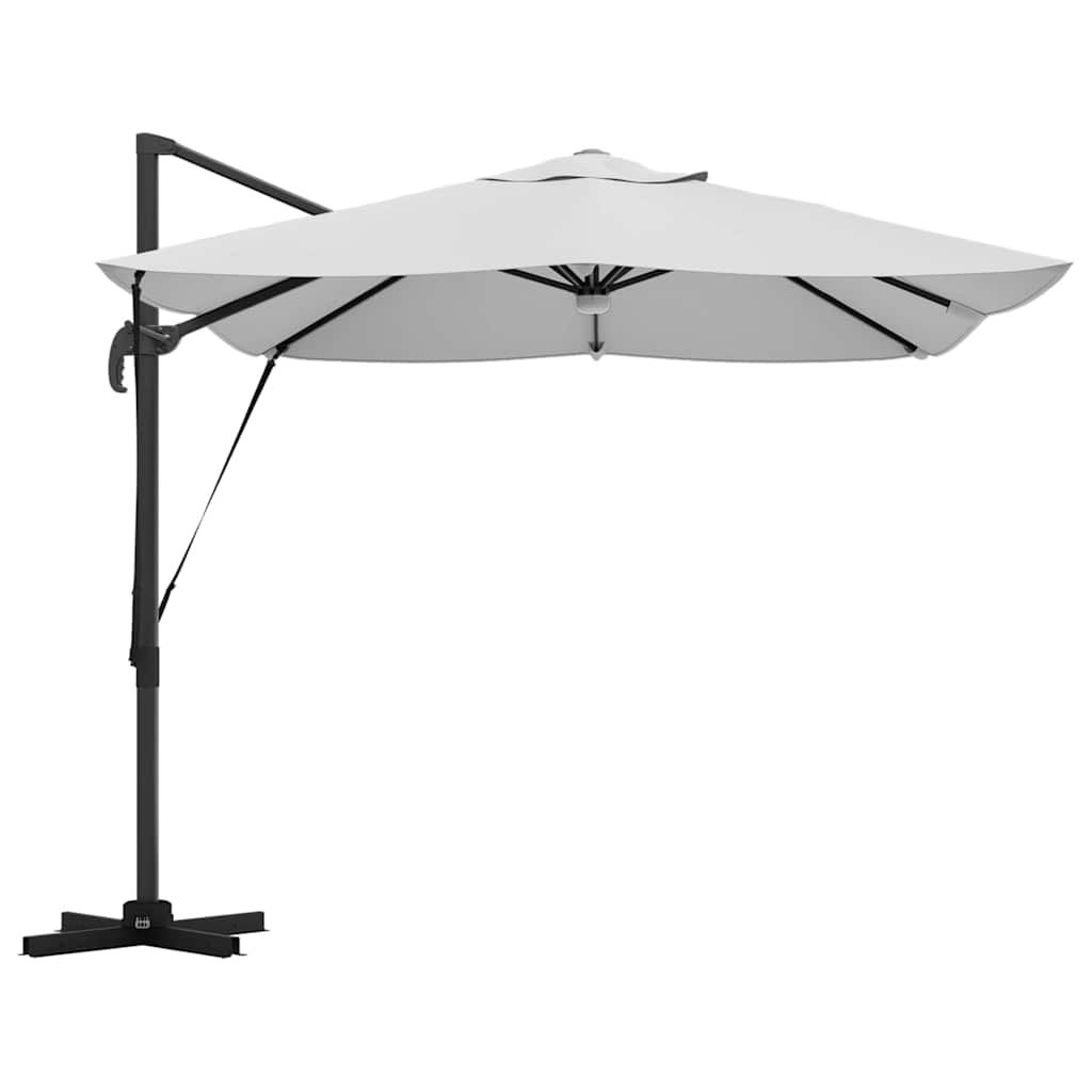 Parasol 351 X 250 X 253 Cm Polyester En Aluminium Zand
