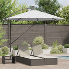 Parasol 294x294x248 cm zandkleurig