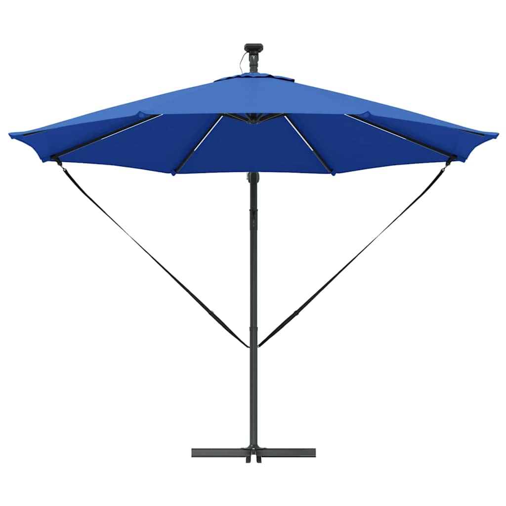 Cantilever Banana Parasol azuurblauw 294 x 294 x 248 cm