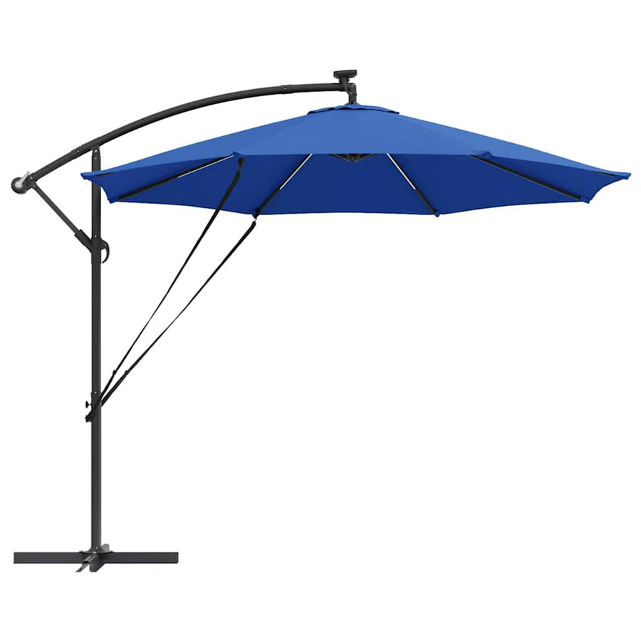 Cantilever Banana Parasol azuurblauw 294 x 294 x 248 cm