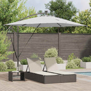 Cantilever parasol 249x249x250 cm zand