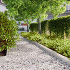 Lawn edging 30 pcs 15x103 cm stainless steel