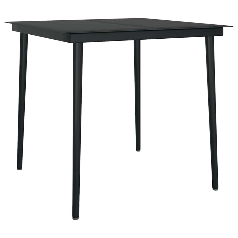 3-Delige Tuinset Met Kussens Poly Rattan Glas Bruin 2 80 x 80 x 74 cm Ja