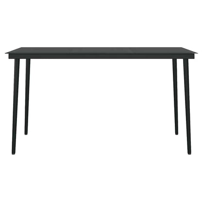 5-Delige Tuinset Met Kussens Poly Rattan Glas Bruin 4 140 x 70 x 74 cm Ja