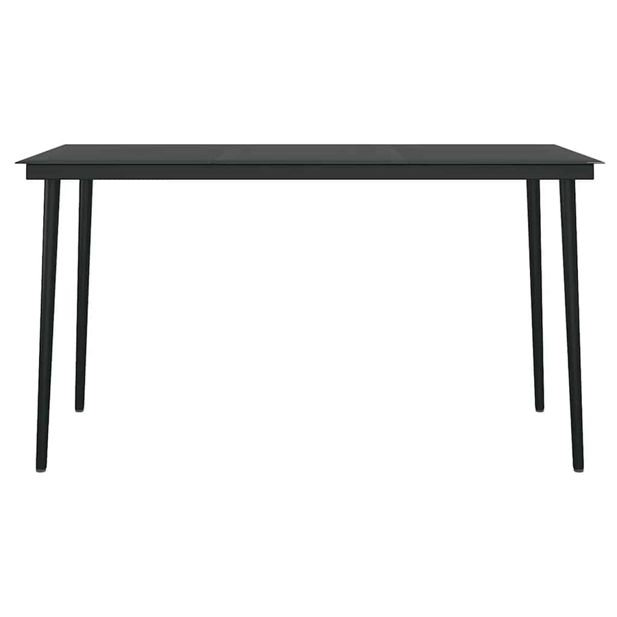 5-Delige Tuinset Met Kussens Poly Rattan Glas Bruin 4 140 x 70 x 74 cm Ja