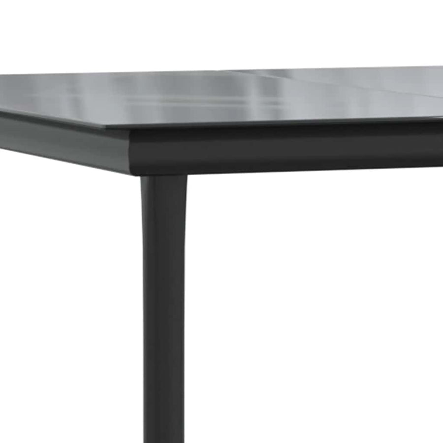 5-Delige Tuinset Met Kussens Poly Rattan Glas Bruin 4 160 x 80 x 74 cm Ja