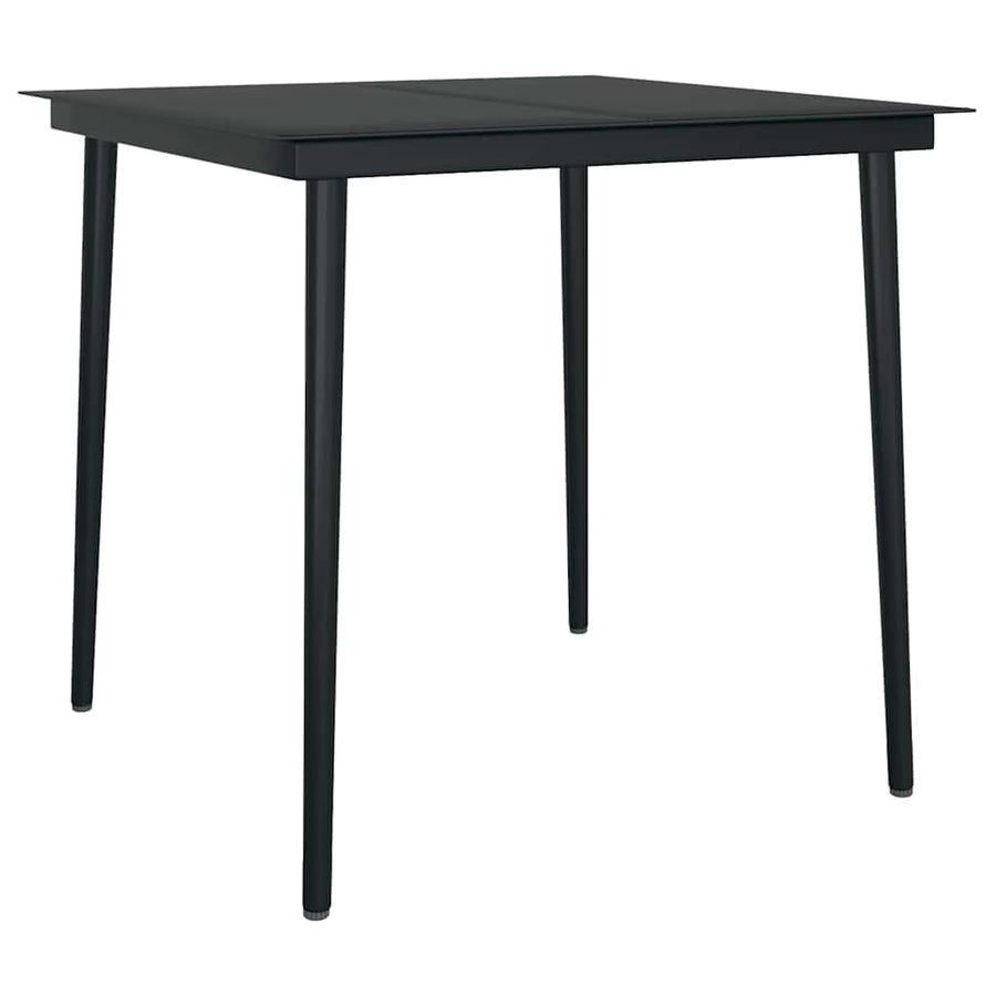 3-Delige Tuinset Met Kussens Poly Rattan Glas Bruin 2 80 x 80 x 74 cm Ja