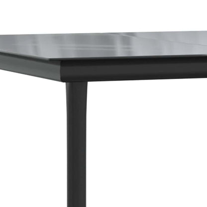 7-Delige Tuinset Met Kussens Poly Rattan Glas Bruin 6 200 x 100 x 74 cm Ja