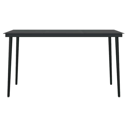 5-Delige Tuinset Met Kussens Poly Rattan Glas 4 140 x 70 x 74 cm Bruin