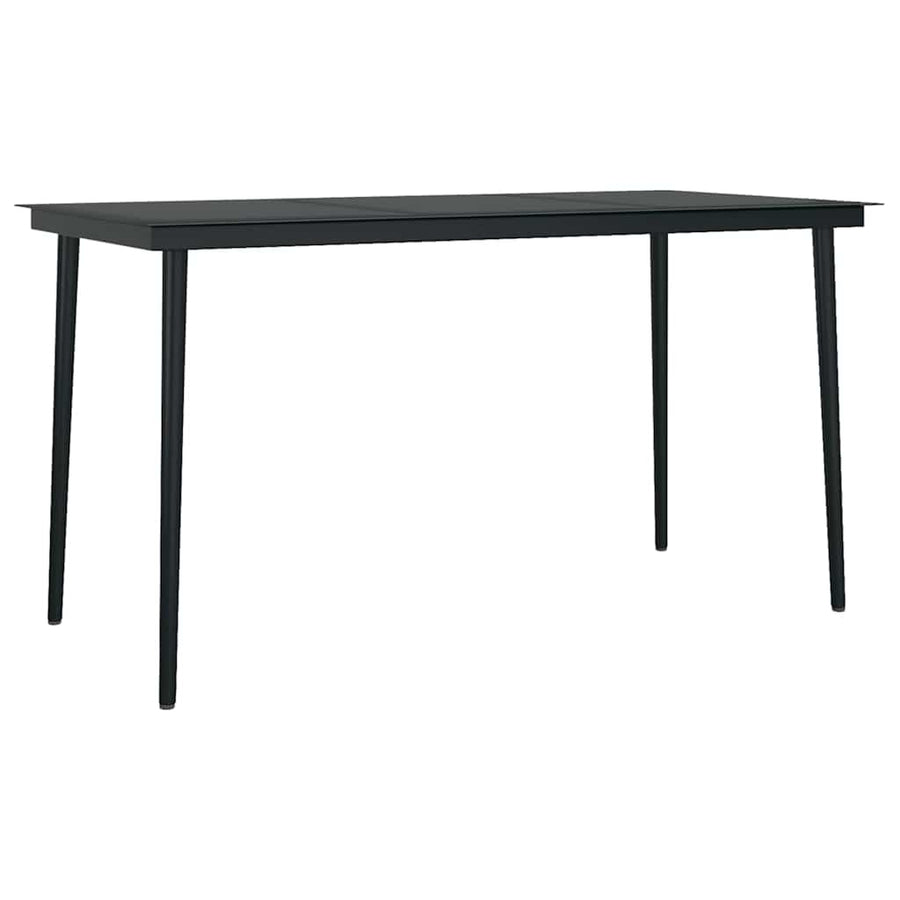 5-Delige Tuinset Met Kussens Poly Rattan Glas 4 140 x 70 x 74 cm Grijs