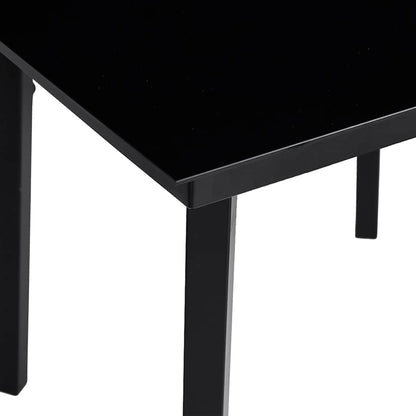 3-Delige Tuinset Met Kussens Poly Rattan Glas 2 80 x 80 x 74 cm Bruin en crèmewit