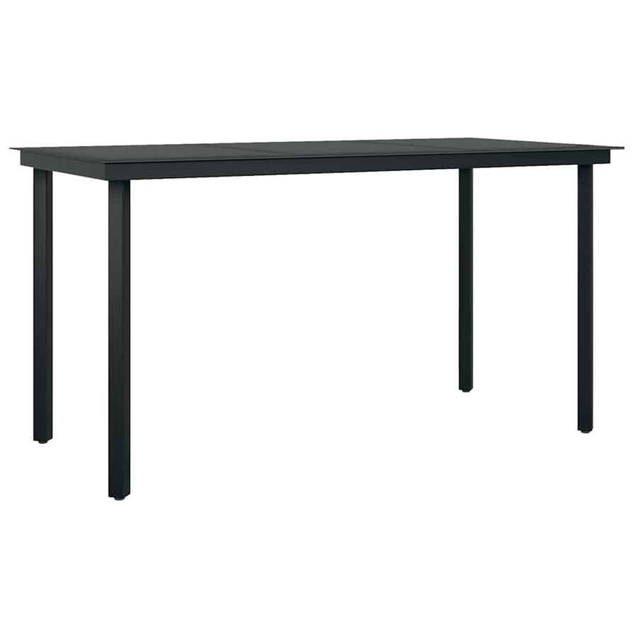 5-Delige Tuinset Met Kussens Poly Rattan Glas 4 140 x 70 x 74 cm Bruin en crèmewit
