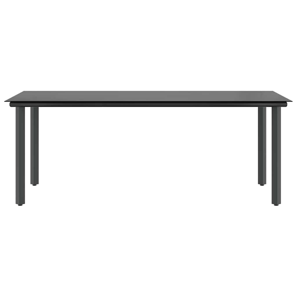 7-Delige Tuinset Met Kussens Poly Rattan Glas 6 200 x 100 x 74 cm Bruin