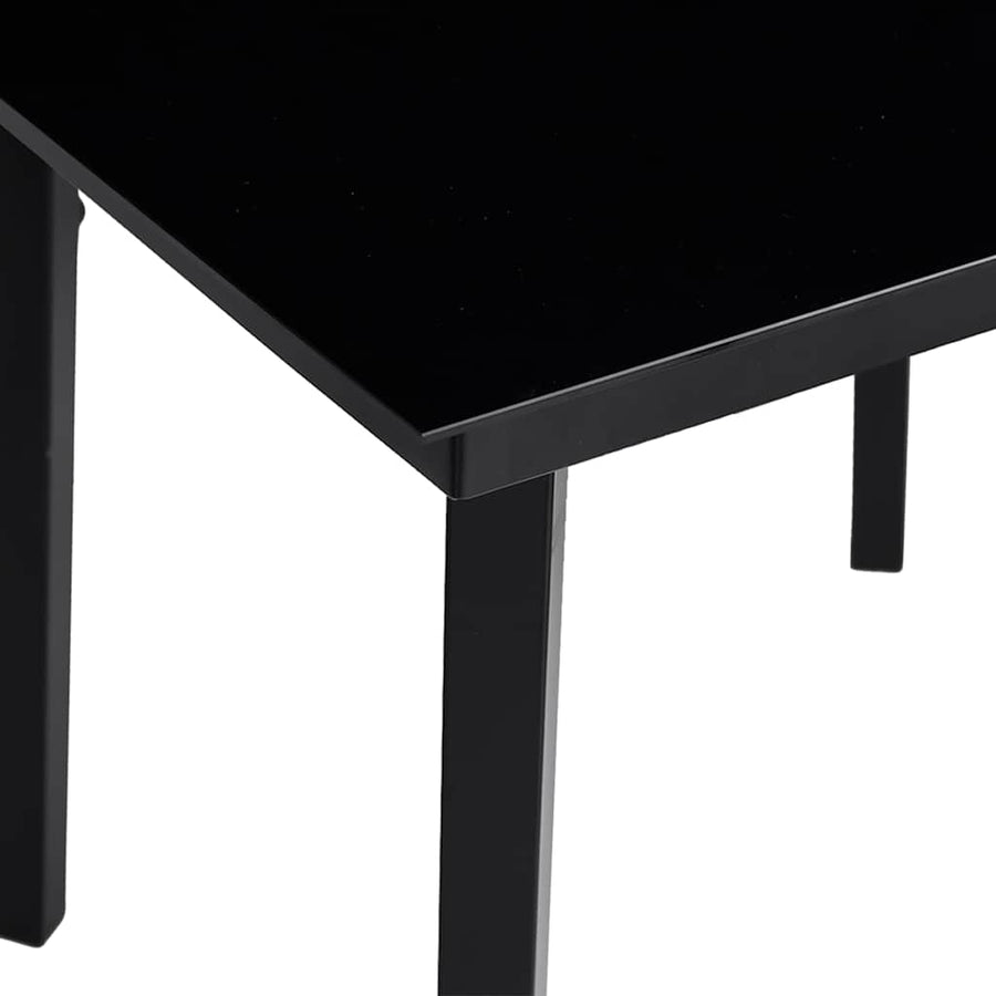 3-Delige Tuinset Met Kussens Poly Rattan Glas 2 80 x 80 x 74 cm Bruin