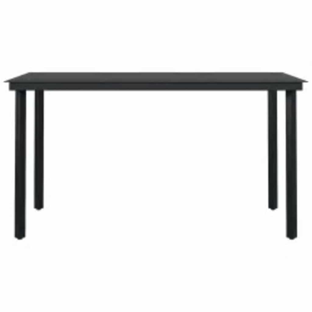 5-Delige Tuinset Met Kussens Poly Rattan Glas 4 140 x 70 x 74 cm Bruin