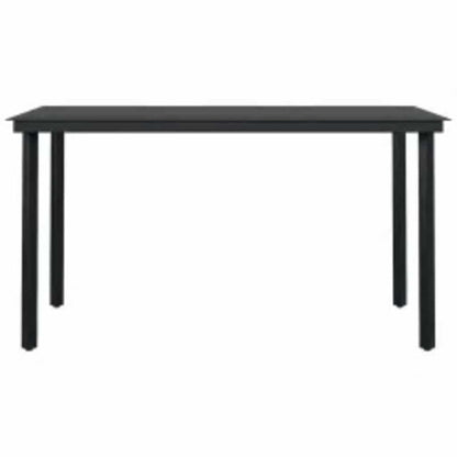 5-Delige Tuinset Met Kussens Poly Rattan Glas 4 140 x 70 x 74 cm Bruin