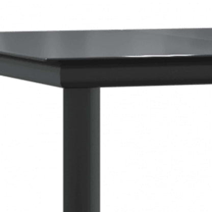 7-Delige Tuinset Met Kussens Poly Rattan Glas 6 160 x 80 x 74 cm Bruin