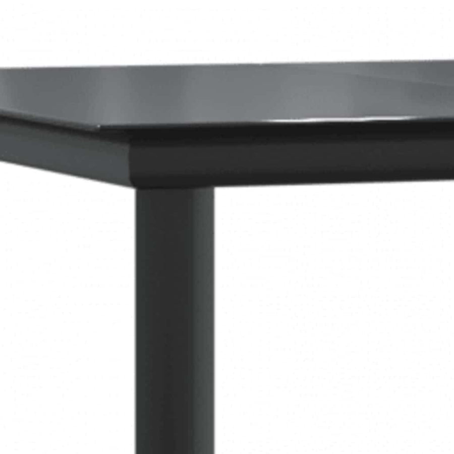 5-Delige Tuinset Met Kussens Poly Rattan Glas 4 160 x 80 x 74 cm Grijs