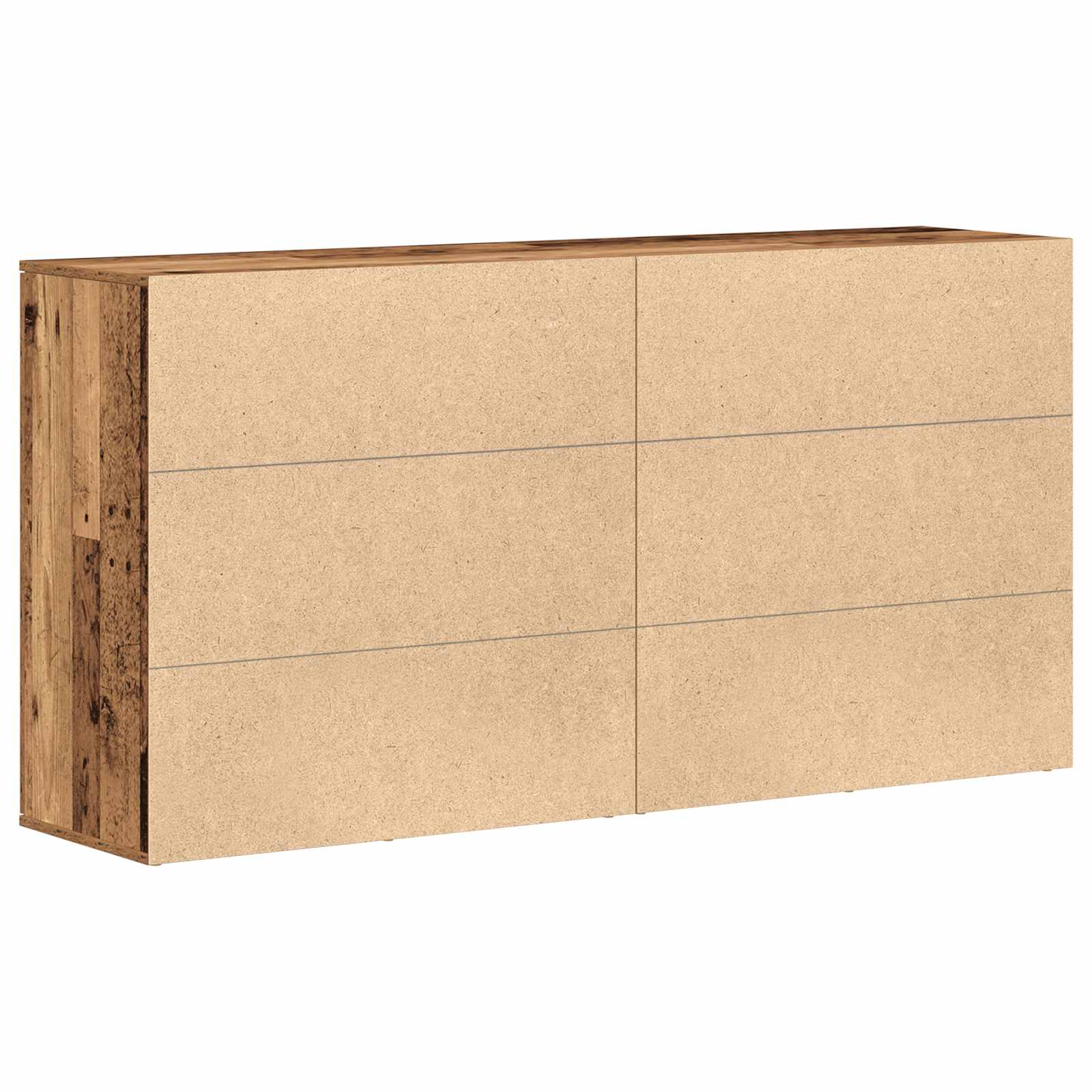 Dressoir 2 pcs Oudhout 79 x 38 x 80 cm Bewerkt hout