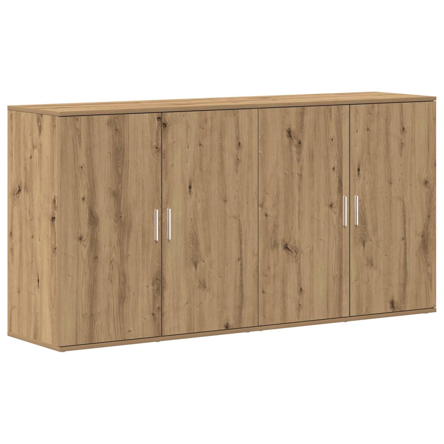 Dressoir 2 pcs Artisan Eiken 79 x 38 x 80 cm Bewerkt hout