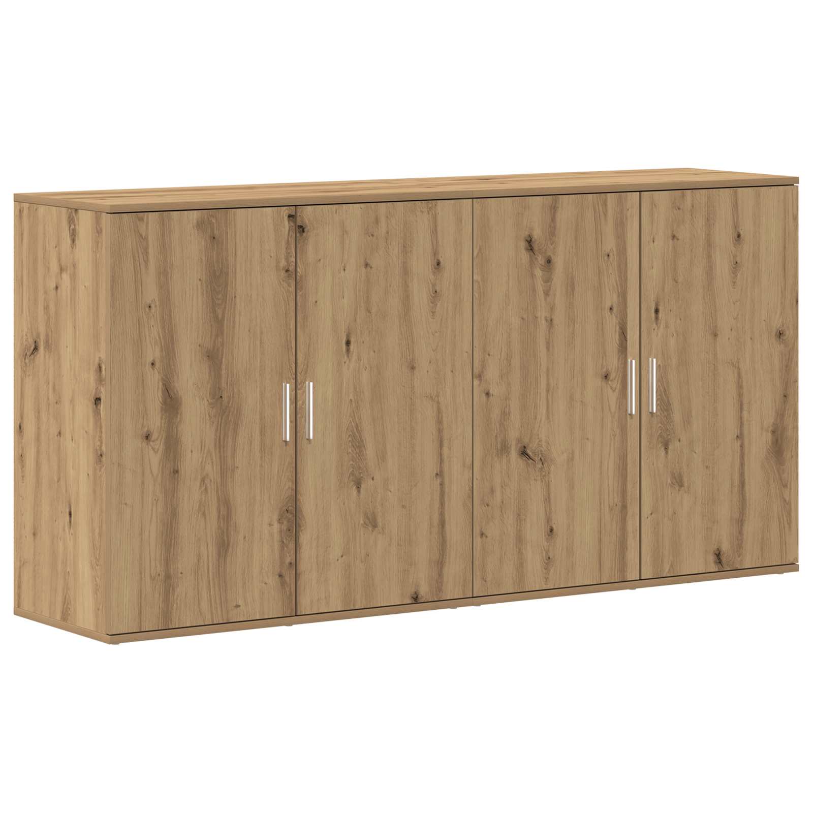 Dressoir 2 pcs Artisan Eiken 79 x 38 x 80 cm Bewerkt hout