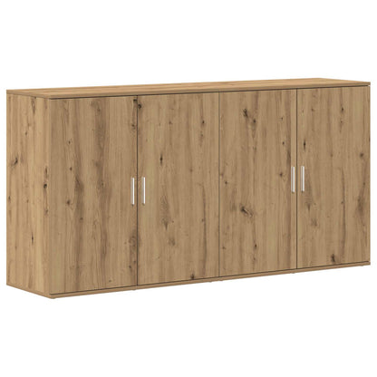 Dressoir 2 pcs Artisan Eiken 79 x 38 x 80 cm Bewerkt hout