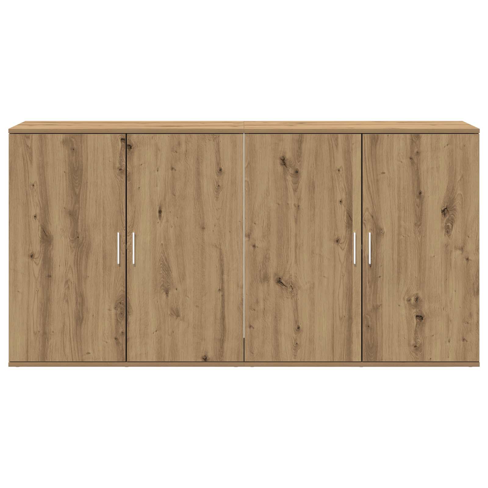Dressoir 2 pcs Artisan Eiken 79 x 38 x 80 cm Bewerkt hout
