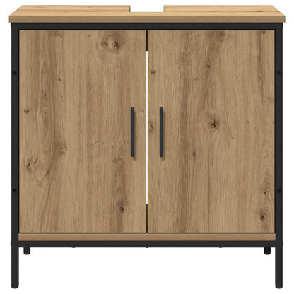 2-Delige Badkamermeubelset Artisan Eiken Engineered Wood artisanaal eikenkleurig