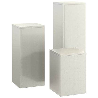 Plantenstandaard 3 pcs Roestig Cortenstaal