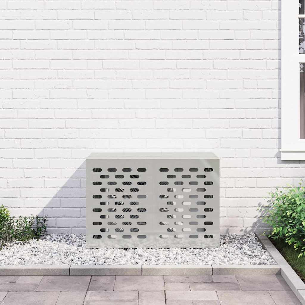 Airconditioner Hoes Zilver Gegalvaniseerd Staal 90 x 40 x 60 cm