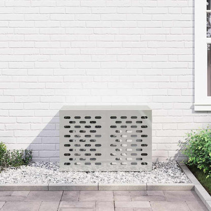 Airconditioner Hoes Zilver Gegalvaniseerd Staal 90 x 40 x 60 cm
